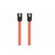 GEMBIRD CC-SATAM-DATA cable (SATA - SATA; 0.50m; red)