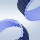8. Magnetic Apple Watch SE, 9, 8, 7, 6, 5, 4, 3, 2, 1 (41, 40, 38 mm) Dux Ducis Strap (LD Version) - blue