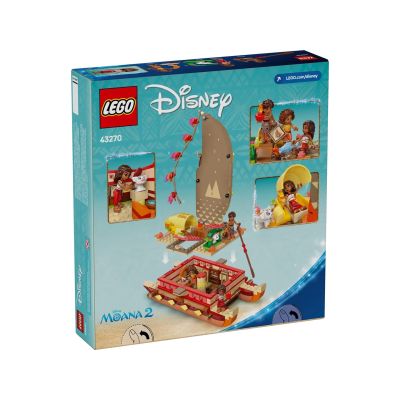 2. LEGO DISNEY PRINCESS 43270 Moana's Kayak Adventure