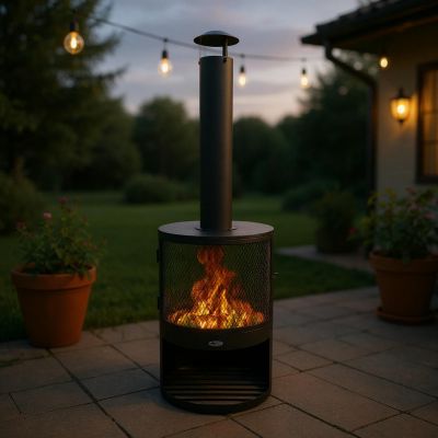 9. Heat Hamar CH.007 garden fireplace