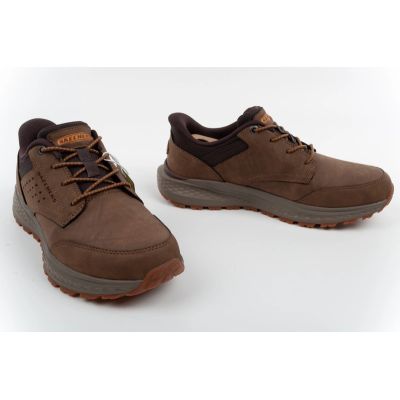 7. Skechers Men’s Slade Ultra Slip-ins Brown Comfortable Slip-On Shoes
