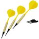 12. DARTS PLASTIC DARTS 3 PCS SAFE BEST SPORTING - YELLOW