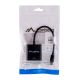4. Lanberg AD-0006-BK adapter (Mini DisplayPort M - D-Sub (VGA) F; 0.20m; black)