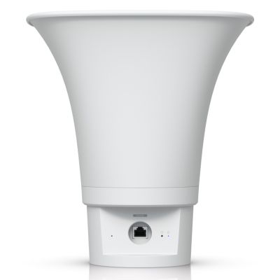 11. Ubiquiti PoE 120 dB outdoor horn designed for all weather conditions