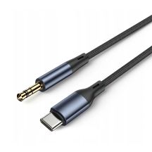 Wozinsky WAK-CJ USB-C to 3.5mm mini jack DAC adapter cable 1m - gray
