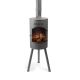 12. Bonfeu Bongiano Sp 3001 garden fireplace black