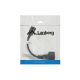 4. LANBERG POWER CABLE EXTENSION IEC 320 C14 -> SCHUKO(F), 20CM