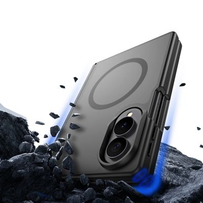 9. Dux Ducis Yind Case for Samsung Galaxy Z Fold 8 Wide - Black
