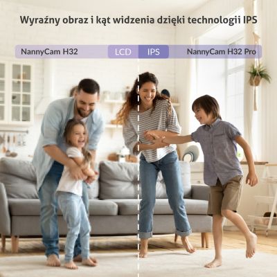 4. TrueLife NannyCam H32 Pro Baby Monitor