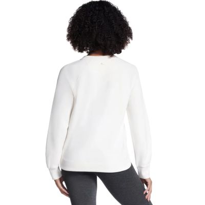 2. Skechers Skechluxe Elevate Crewneck LT152-OFWT White L