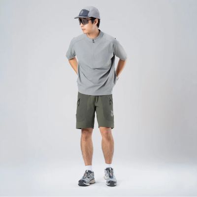 5. Rockbros YDDK015 Shorts with Belt Size XL - Green