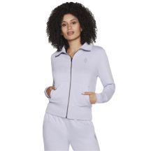 Skechers The Hoodless Hoodie Diamond Jacket W3JA262-LVLP Purple L