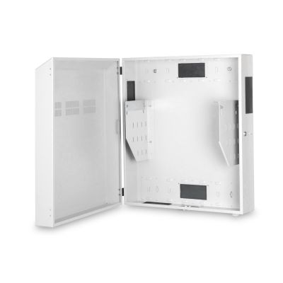 2. 19" NWS 4HE Digitus wall cabinet, Slim 800x640x220 mm, vertical internal installation, gray (RAL 7035)