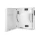 2. 19" NWS 4HE Digitus wall cabinet, Slim 800x640x220 mm, vertical internal installation, gray (RAL 7035)
