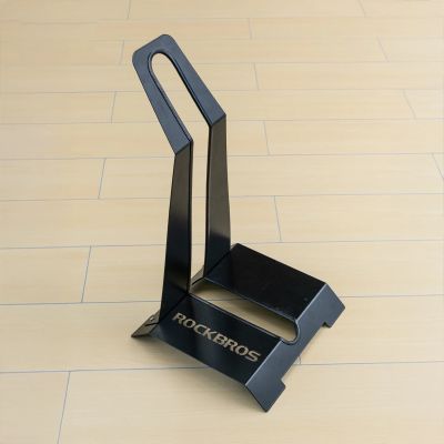 4. Rockbros HS-013L steel bike rack - black