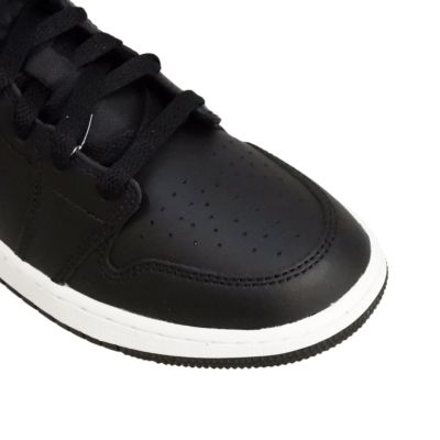 5. Air Jordan 1 Mid Junior (GS) Basketball Shoe Black/Metallic Gold - DQ8423-071