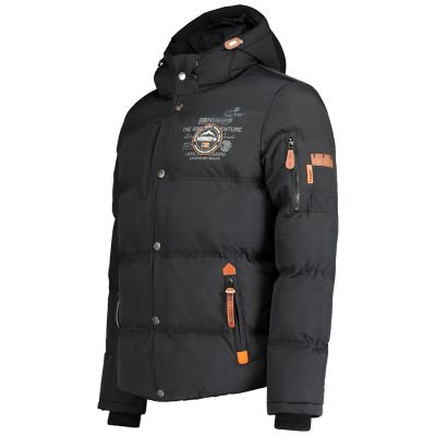 4. Men’s parka Geographical Norway VERVEINE BLACK DB MEN 005 (WU5933H/GN-BLACK)