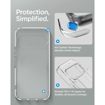 7. Spigen Ultra Hybrid Case for Google Pixel 11 Pro - Transparent