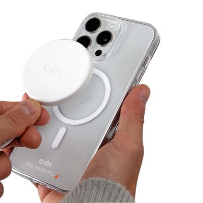 3. SBS D3O MagSafe Case for iPhone 15 Pro - Clear