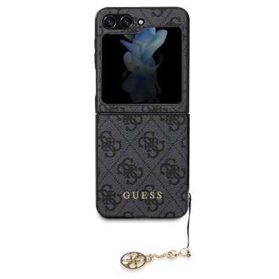 2. Guess 4G Charms Collection case for Samsung Galaxy Z Flip 5 - gray