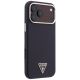 4. Guess Kevlar Triangle Logo MagSafe Case for iPhone 17 Pro Max / 18 Pro Max - Burgundy
