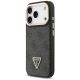 2. Guess 4G PU Triangle Logo & Stand Camera Magsafe Case for iPhone 17 Pro - Black