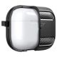 8. Spigen Rugged Armor Case for Apple AirPods Pro 1 / 2 - Matte Black