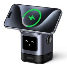 Ugreen 45775 Mobile Charger Universal Black, Gray AC Wireless Charging Fast Charging Internal