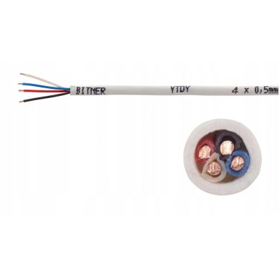 ALARM INTERCOM CABLE BITNER YTDY 12X0.5 - 100M