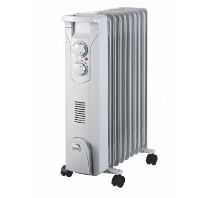 2. DEDRA DA-J2052F radiator White Electric oil-fired room heater