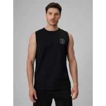Men's sleeveless relaxed smooth t-shirt 4F 4FRSS26TSLEM330-20S