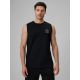 Men's sleeveless relaxed smooth t-shirt 4F 4FRSS26TSLEM330-20S