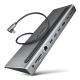 Axagon HMC-4KX3 Wired Docking Station USB 3.2 Gen 1 (3.1 Gen 1) Type-C Gray