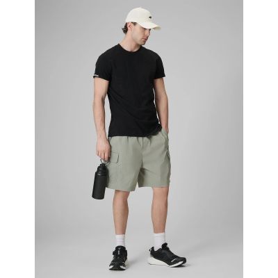 3. Men's regular T-shirt 4F 4FRSS26TTSHM4378-20S
