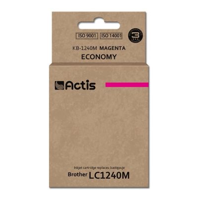 Actis KB-1240M Ink Cartridge (Brother LC1240M/LC1220M replacement; Standard; 19 ml; red)