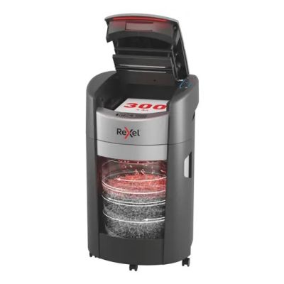 Rexel ShredMax AutoFeed+ 300X shredder, P4, 300 sheets, 25 l bin
