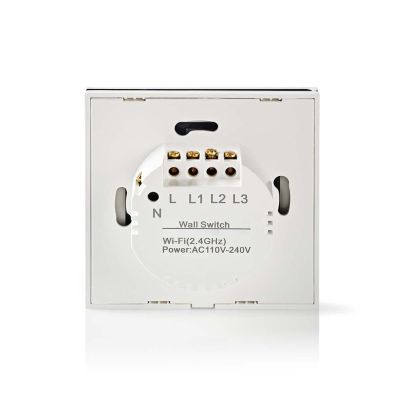 3. Nedis WIFIWC10WT smart home - transmitter Wired and Wireless Wall-mountable WWAN
