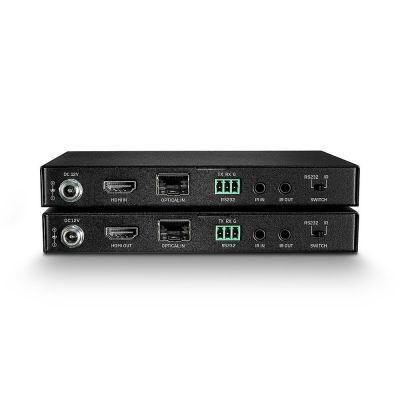 4. Lindy 38174 AV Extender AV Transmitter and Receiver Black