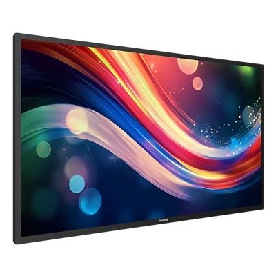 Philips 4050 series 65BDL4050Q/00 signage display Flat panel Digital Signage 165.1 cm (65") 500 cd/m2 4K Ultra HD Black Embedded processor Android 10