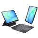 Dux Ducis (DK series) Keyboard Case for Samsung Tab S10 FE+ (Plus) with Backlight - Black