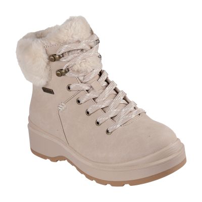 Skechers Women's Waterproof Winter Boots PARK CITY 168087 NAT