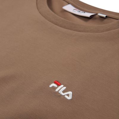 8. Fila Trivero women's T-shirt beige FAW1205 70008