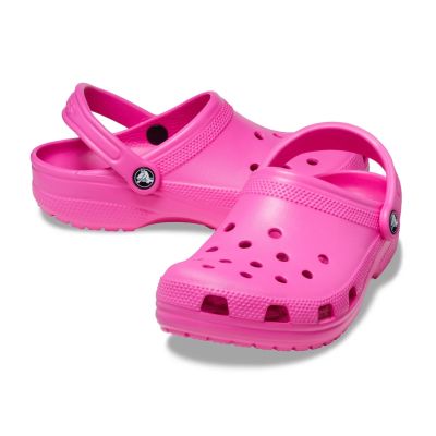 2. Crocs Kids Classic Clog 10006-14 Fuchsia