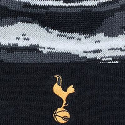3. New Era Tottenham Hotspur FC Black Bobble Knit Beanie Hat - 60363502