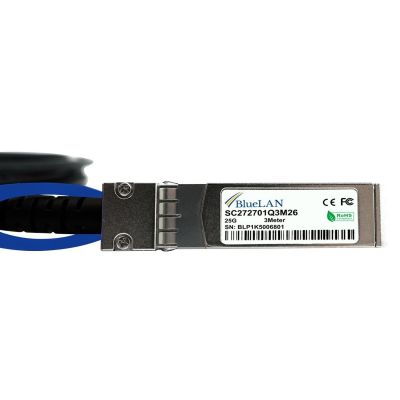 3. BlueOptics SFP-H25G-CU1M-BL InfiniBand/Fiber Optic Cable 1m SFP28 Black
