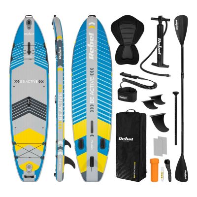 SUP board REBEL ACTIVE PRO RBA-4518 - blue