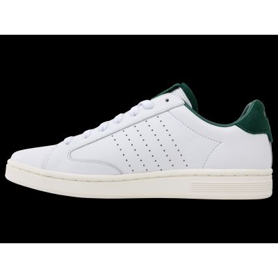 5. K-swiss LOZAN KLUB LTH WHITE/POSY GREEN/SNOW WHITE-M sneakers (07263-130-M)