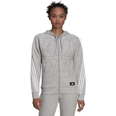 6. Adidas FI 3 Stripes Full-Zip Reg W H57289 sweatshirt