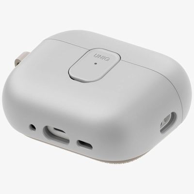 4. Uniq Clyde Case for AirPods Pro 3rd Gen - Gray-Beige