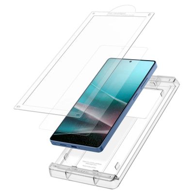 3. Spigen Elite Shield EZ FIT Hybrid Glass for Samsung Galaxy S25 Ultra - Transparent